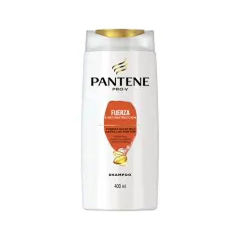 Shampoo Pantene Fuerza Reconstrucción 400 Ml