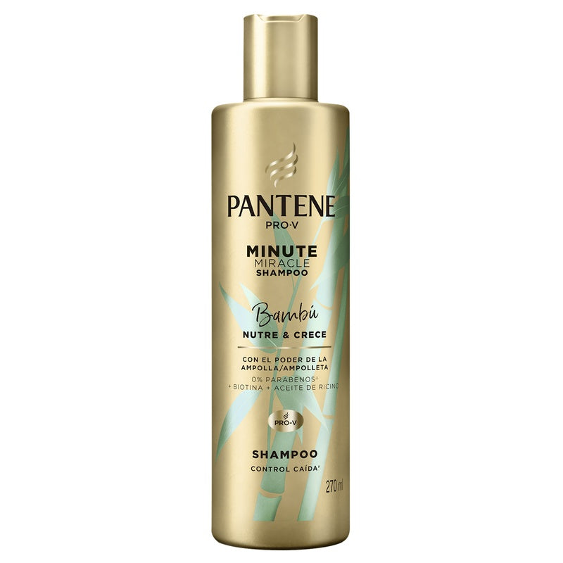 Shampoo Pantene Minute Miracle Bambu270 Ml 7500435155861 perfil 2