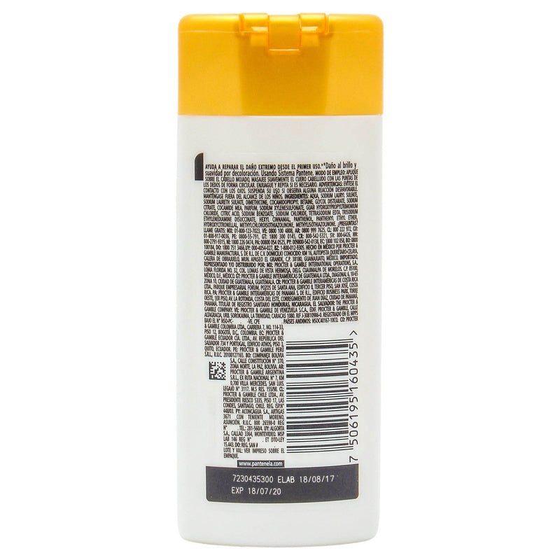 Shampoo Pantene Restaura 100 Ml 7506195160435 perfil 7