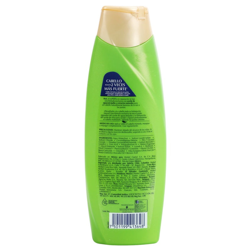 Shampoo Pert Aceite Olivo 180 Ml 7501199413648 perfil 3
