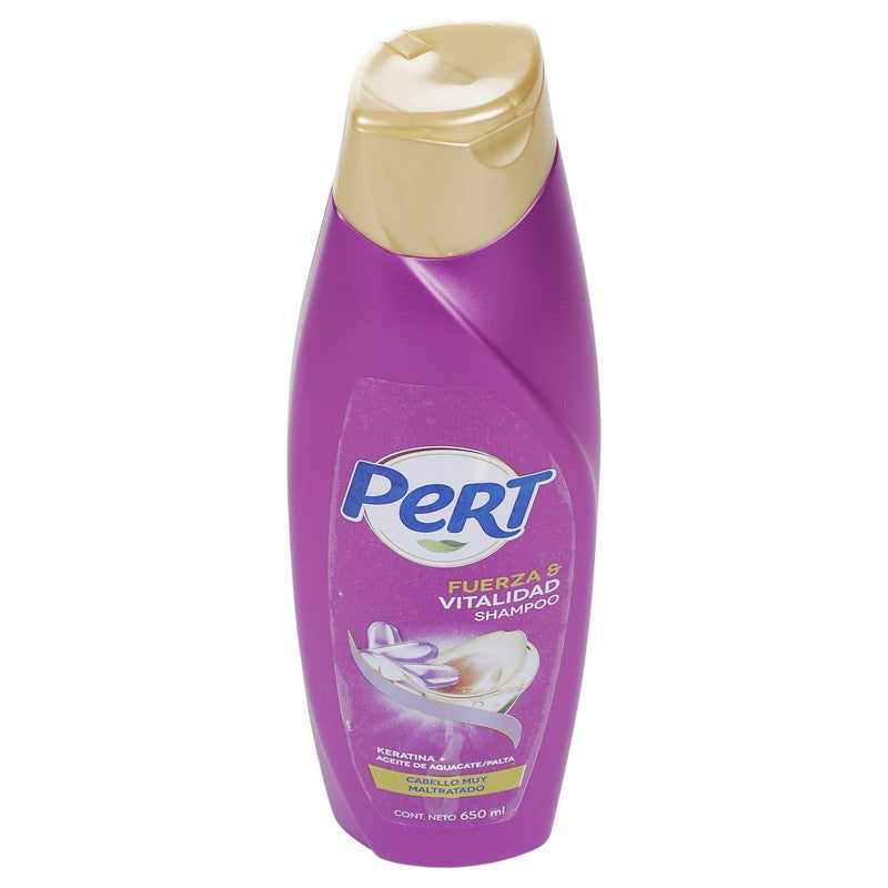 Shampoo Pert Fuerza Vitalidad Keratina 650 Ml 810120500300 3