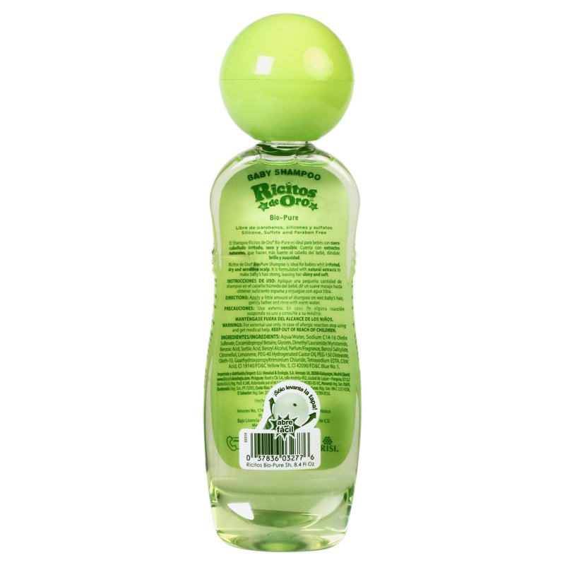 Shampoo Ricitos De Oro Bio Pure 250 Ml perfil 7