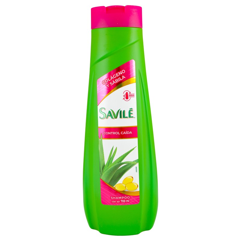 Shampoo Savile Control Caída Colageno Sabila 700 Ml 7506306249233