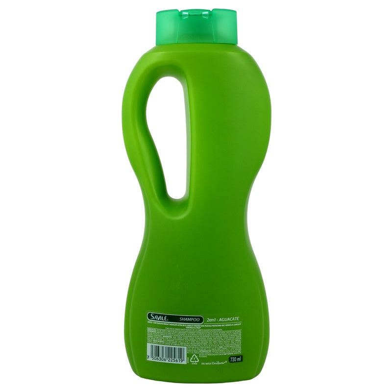 Shampoo Savile Hidra Aguacat2En1 730 Ml 7506306225619 perfil 2