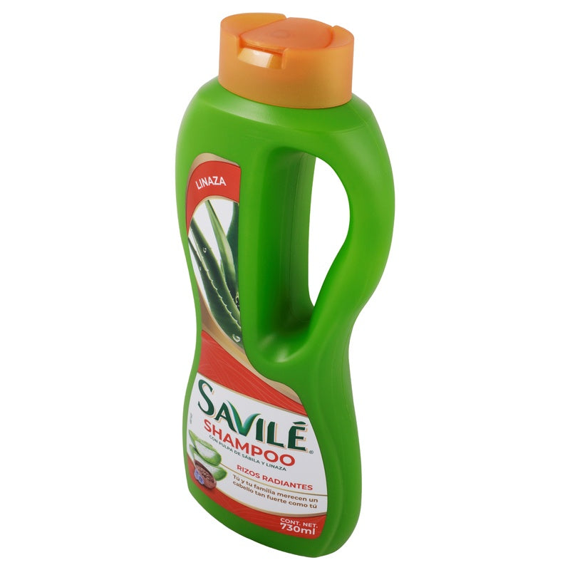 Shampoo Savile Linaza Rizo-Radia 730 Ml 7506306225534 perfil 4