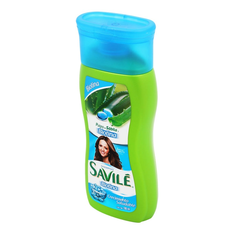 Shampoo Savile Pul Sab Biotina 180 Ml perfil 3