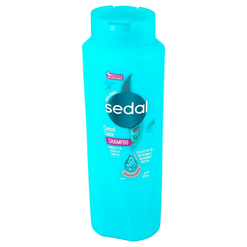 Shampoo Sedal Control Caí­da 620 Ml perfil 3