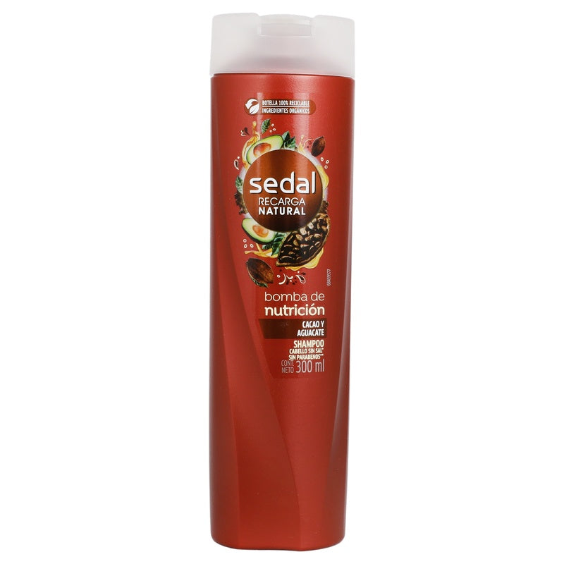 Shampoo Sedal Rec-Nat Bomb Nutri 300 Ml 7506306223103 perfil 7