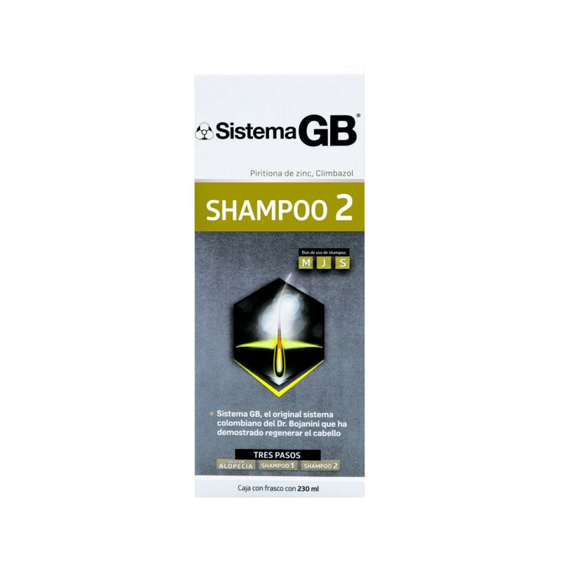 Shampoo Sistema Gb Dos 230 Ml
