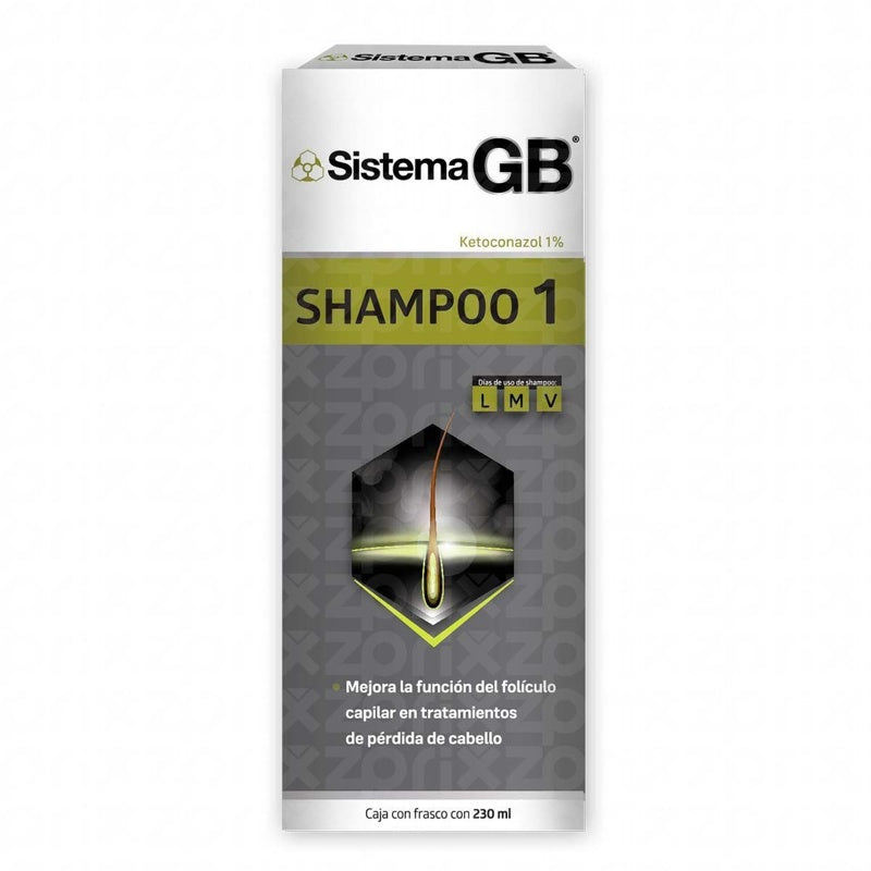 Shampoo Sistema Gb Uno 230 Ml