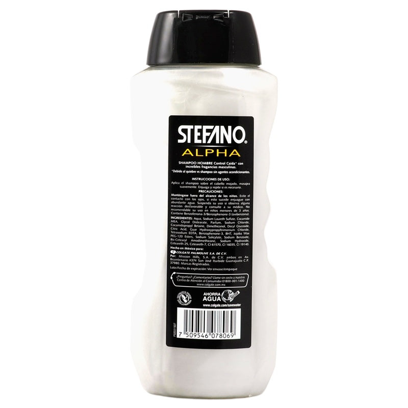 Shampoo Stefano Alpha Control Caí­da 532 Ml perfil 4