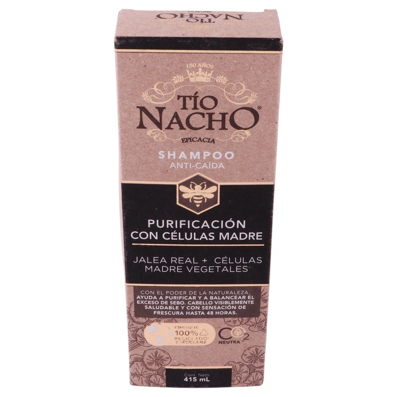 Shampoo Tio Nacho Anti Caí­­da Celulas Madre 415 Ml 650240057489 perfil 4