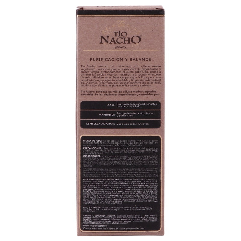 Shampoo Tio Nacho Anti Caí­­da Celulas Madre 415 Ml 650240057489 perfil 8