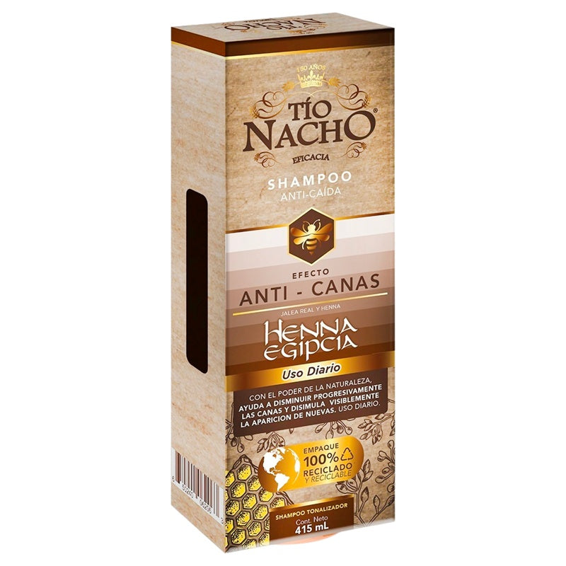 Shampoo Tio Nacho Anti Caí­da Henna Egipcia 415 Ml