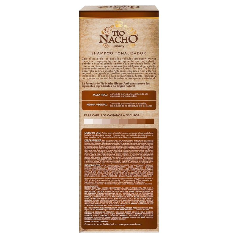 Shampoo Tio Nacho Anti Caí­da Henna Egipcia 415 Ml