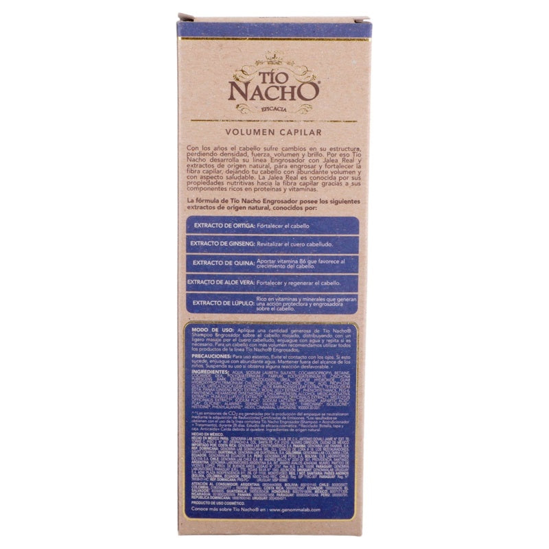 Shampoo Tio Nacho Anticaí­da Engrosador 415 Ml 650240035166 perfil 3
