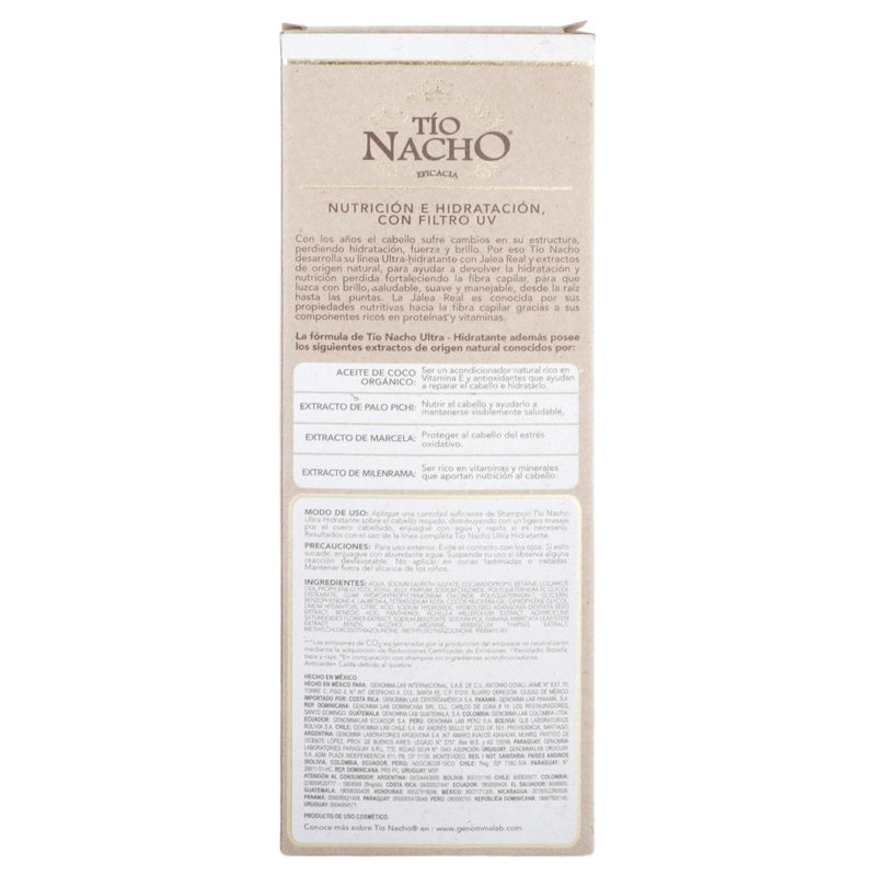 Shampoo Tio Nacho Ult-Hidra Coco 415 Ml 7798140258490 perfil 2