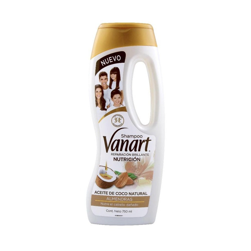 Shampoo Vanart Nutrcion Almendras 750 Ml