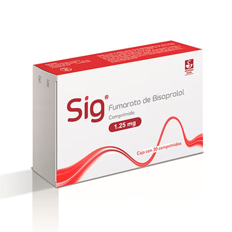 Sig 1.25 Mg Con 30 Comprimidos