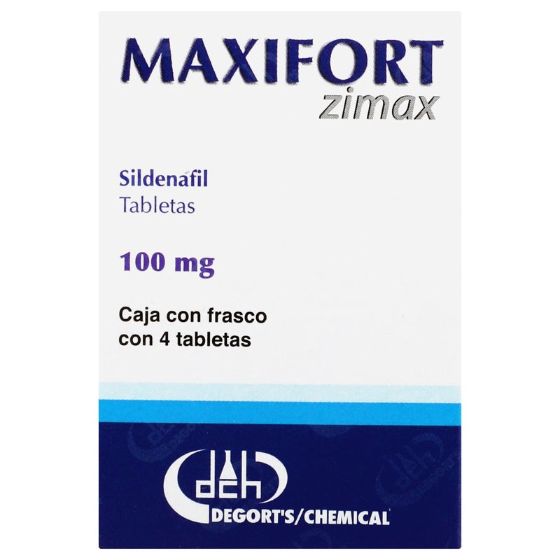 Sildenafil 100 Mg Con 4 Tabletas Maxifort 7501825300069 perfil 6