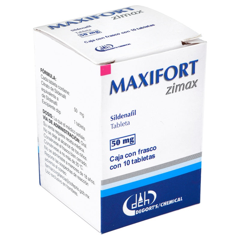 Sildenafil 50 Mg Con 10 Tabletas Maxifort 7501825302704 perfil 6