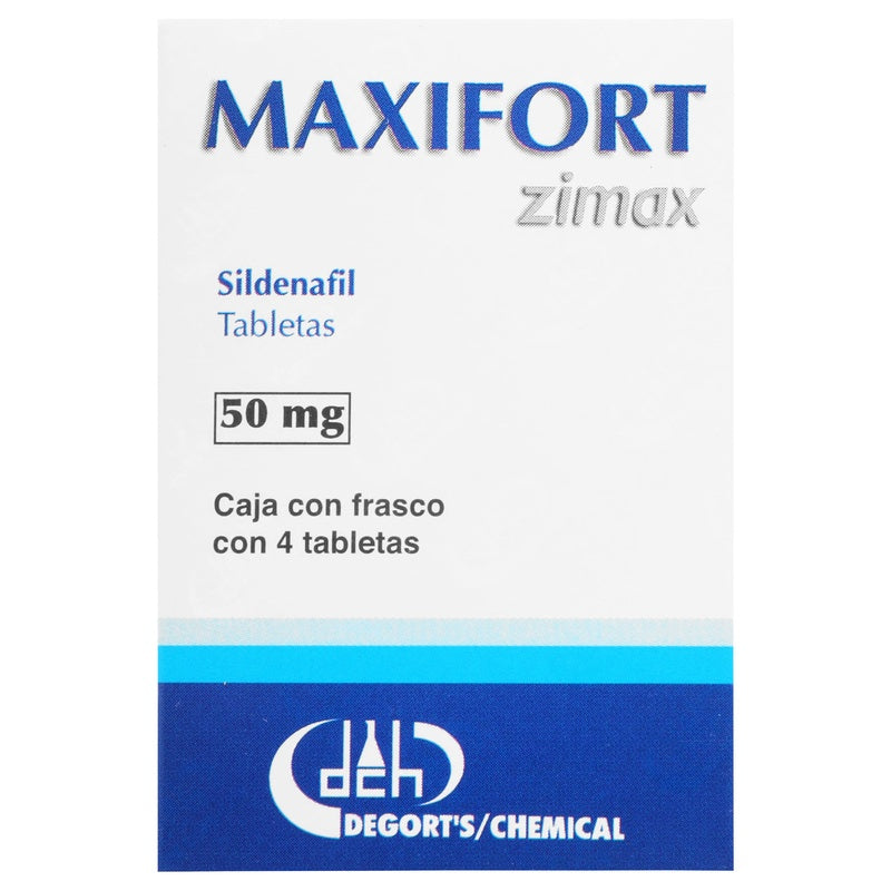 Sildenafil 50 Mg Con 4 Tabletas Maxifort 7501825300052 perfil 3