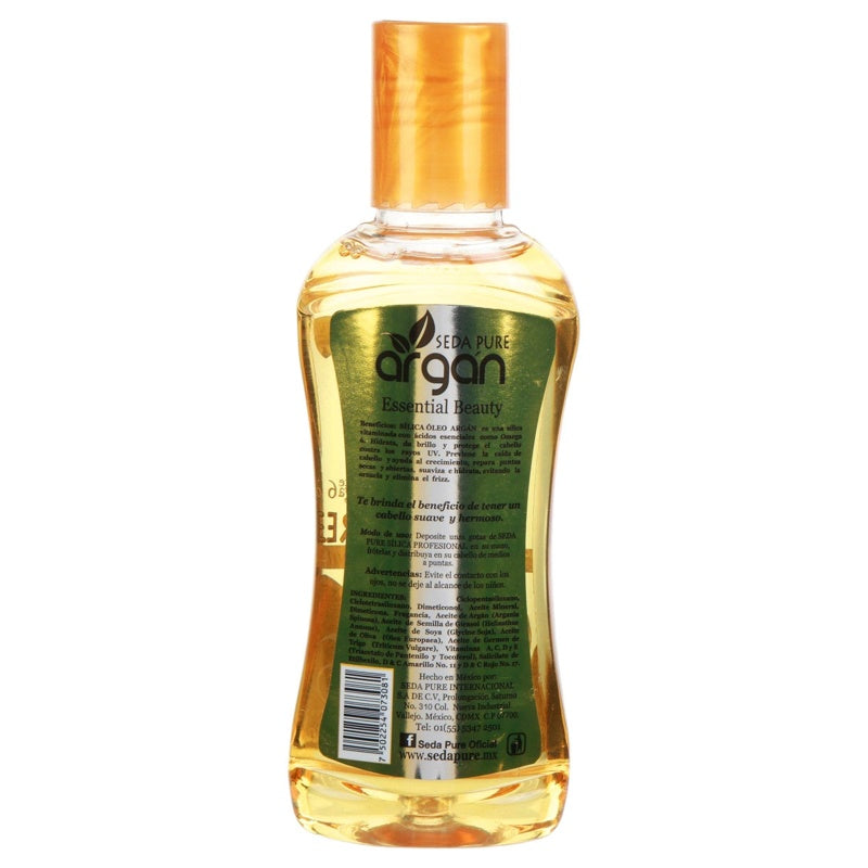 Silica Seda Pure Argan 120 Ml 7502254073081 perfil 7