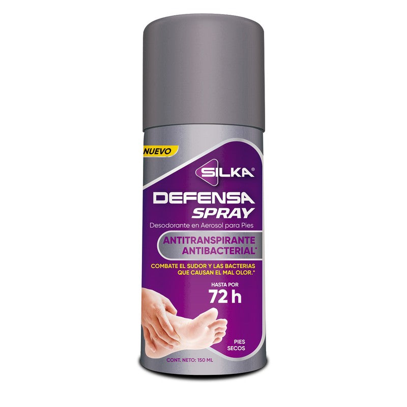 Silka Defensa Pies 150 Ml Desodorante Spray 650240070648