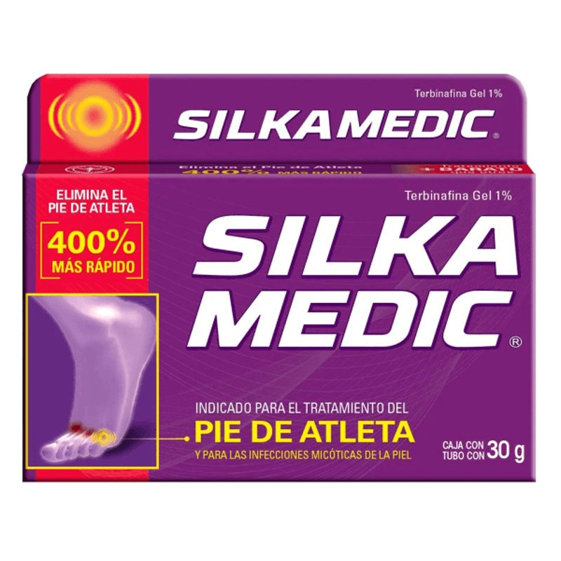 Silkamedic 1% 30 Gr Gel Tópica