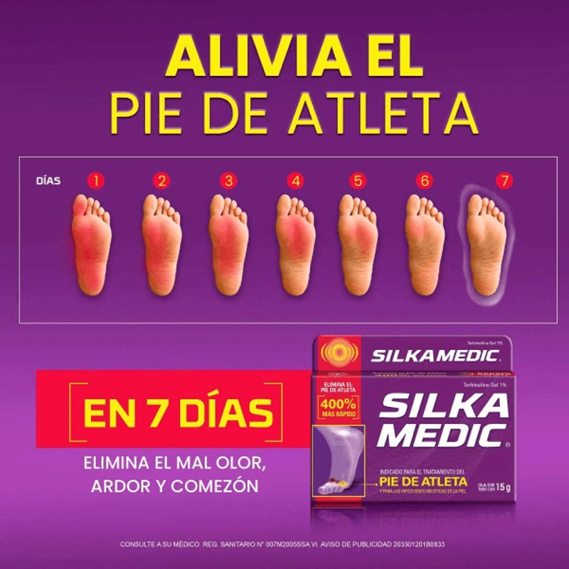 Silkamedic 1% 30 Gr Gel Tópica