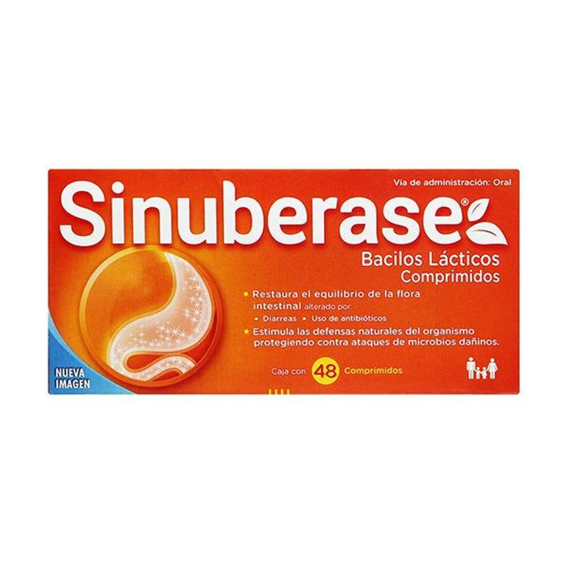 Sinuberase 48Comprimidos Mast