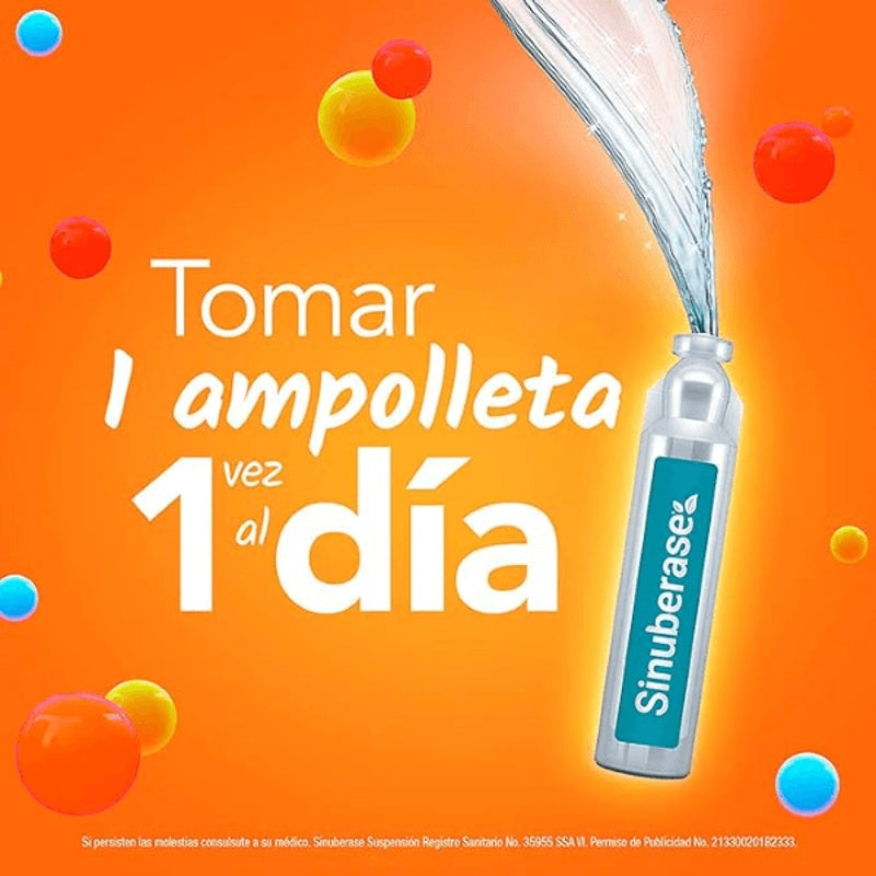 Sinuberase Colitis 4 Billones Ufc 5 Ml 20 Ampulas Oral