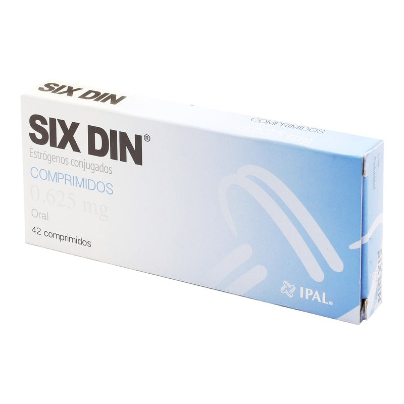 Sixdin 0.625 Mg Con 42 Comprimidos 7501314705870