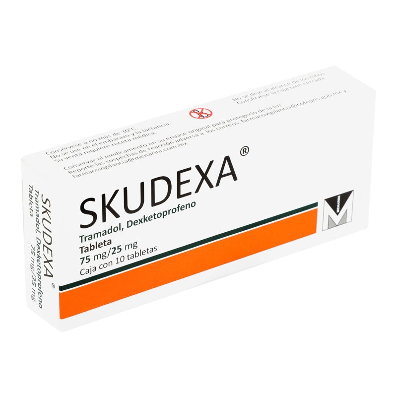 Skudexa 75 / 25 Mg Con 10 Tabletas