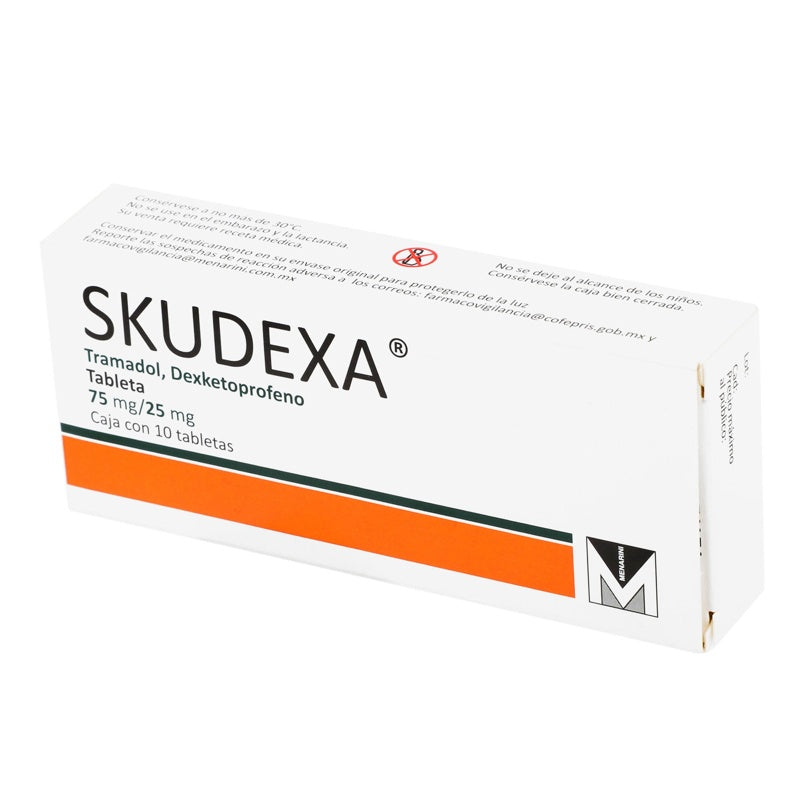 Skudexa 75 / 25 Mg Con 10 Tabletas