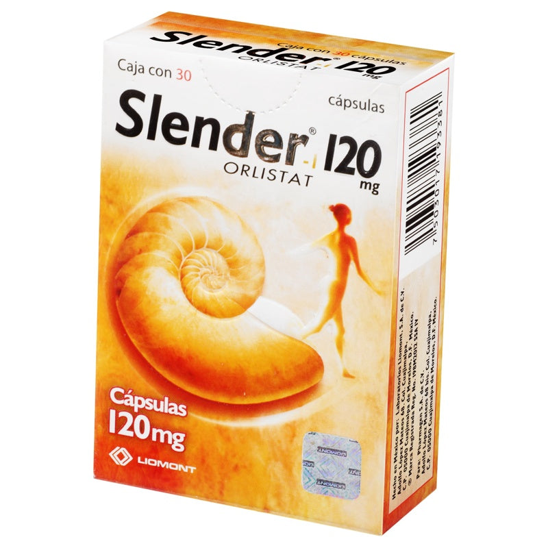 Slender 1 120 Mg Con 30 Capsulas