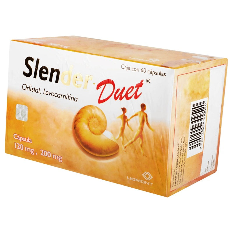 Slender Duet 120 / 200 Mg Con 60 Capsulas 7501299309520 perfil 3