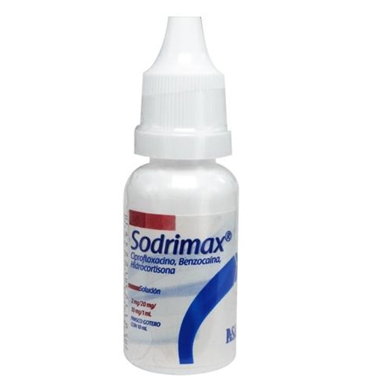 Sodrimax Otico 10 Ml Gotas