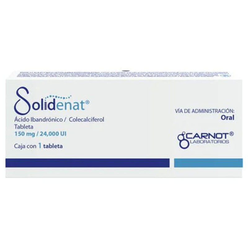 Solidenat 150 Mg Con / 24000Ui 1 Tabletas