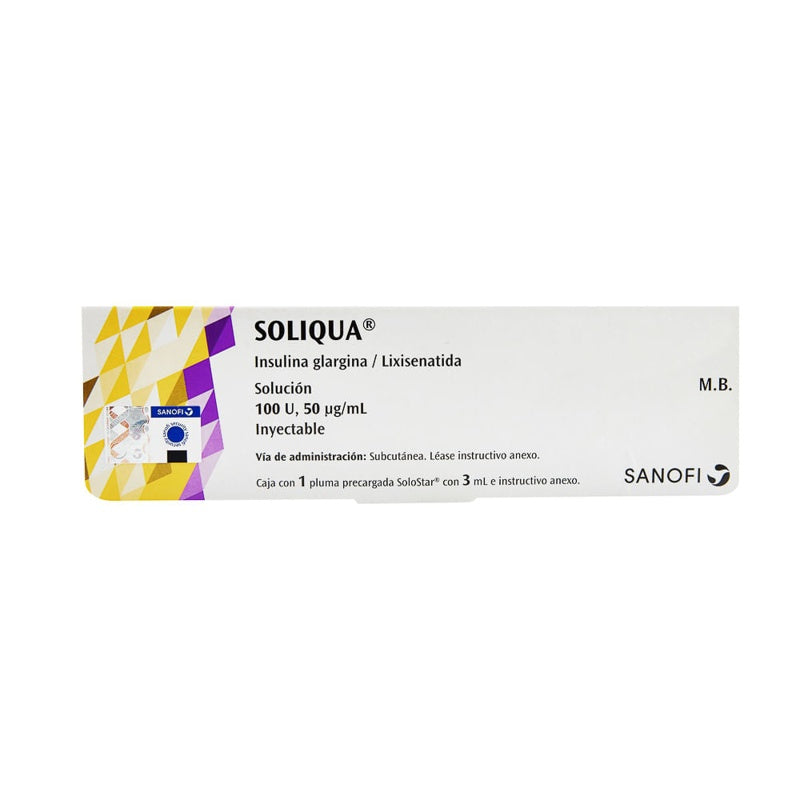 Soliqua 100Ui / 50Mcg / Ml 3 Ml Flexpen Cart