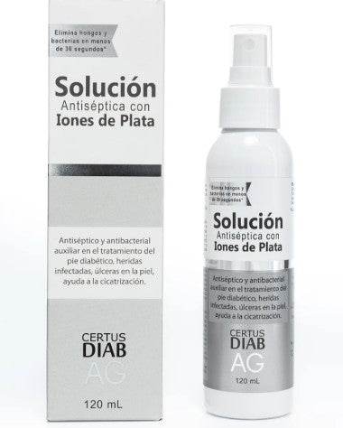 Solución Antiseptica Con Iones De Plata 120Ml 7502283560095