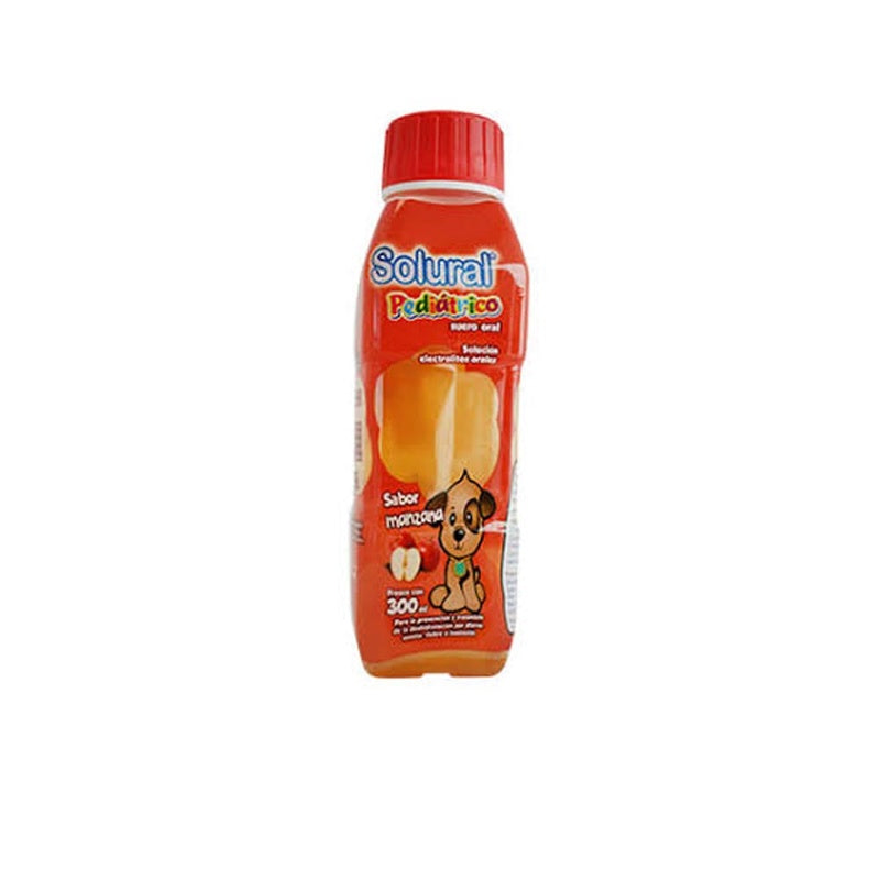 Solución Ural Pediátrico Manzana 300 Ml Solución 7501349012387