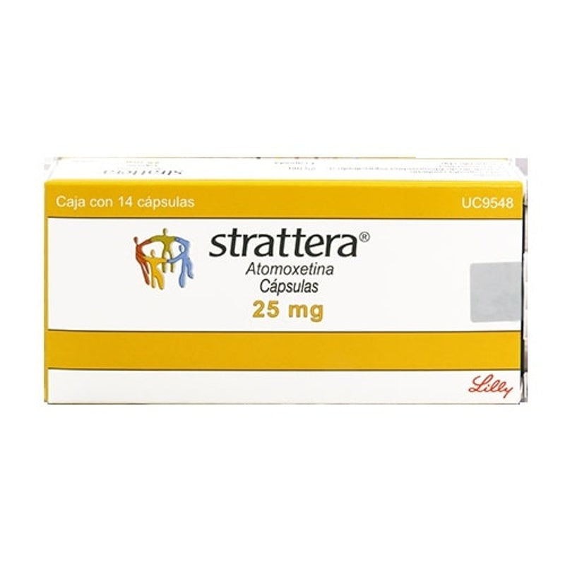 Strattera 25 Mg Con 14 Capsulas