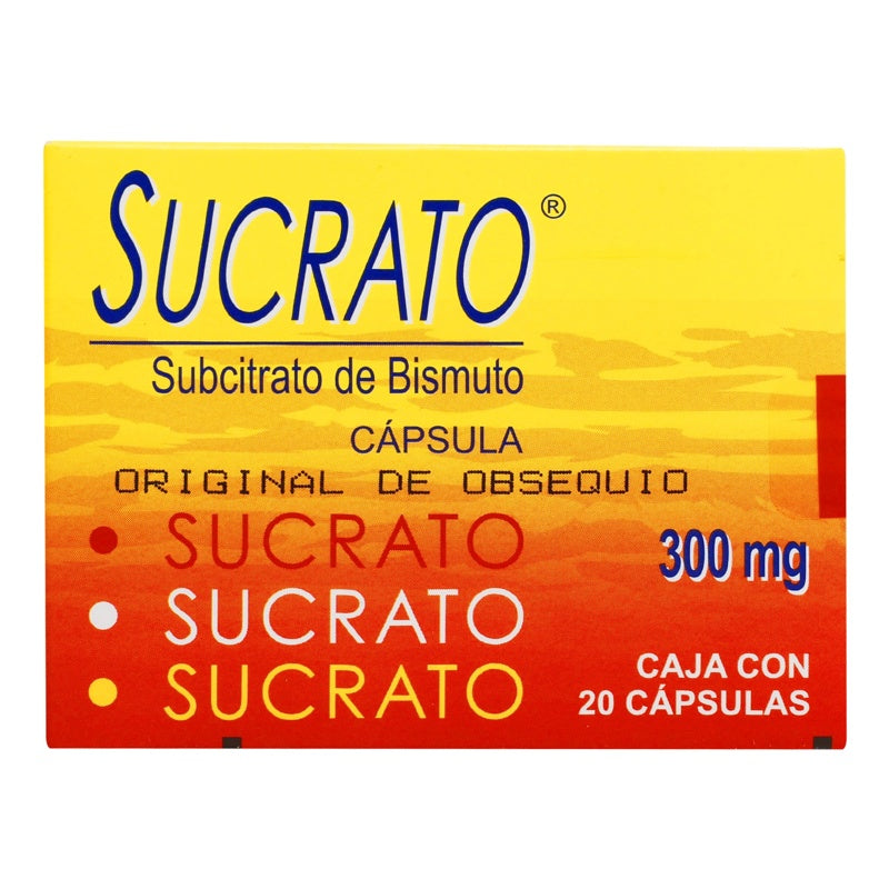 Sucrato 300 Mg Con 20 Capsulas