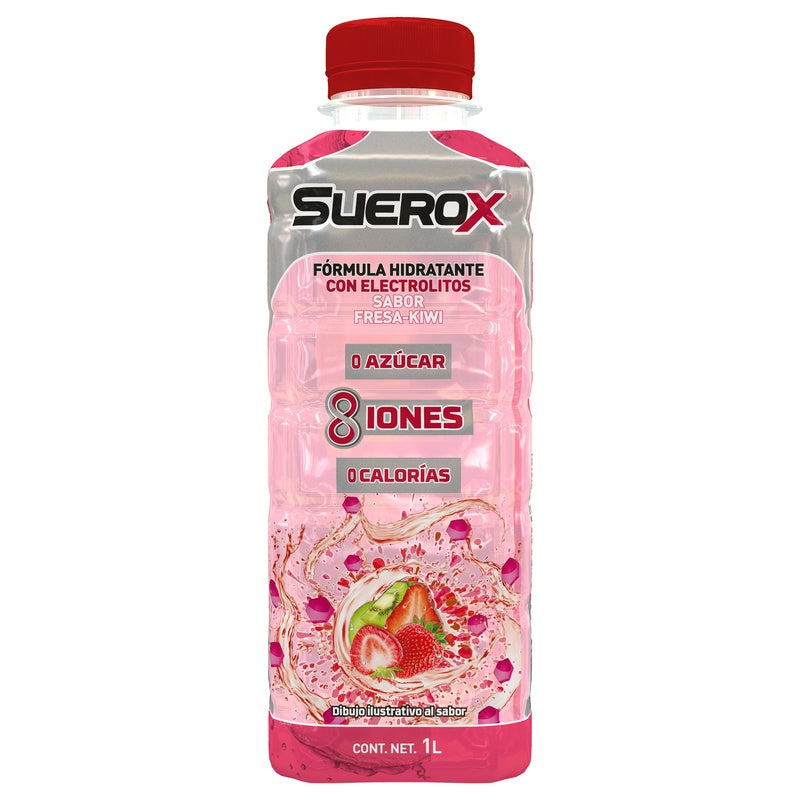 Suerox 8 Iones Fresa Kiwi 1 Lt 650240064296