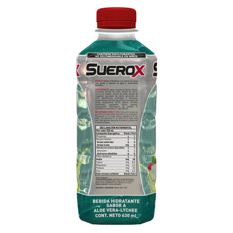 Suerox Aloe Vera 630 Ml Solución