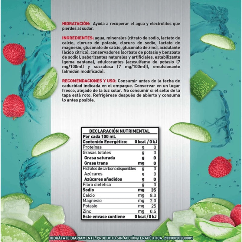 Suerox Aloe Vera 630 Ml Solución