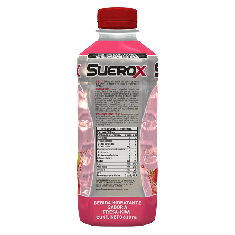 Suerox Fresa-Kiwi 630 Ml Solución