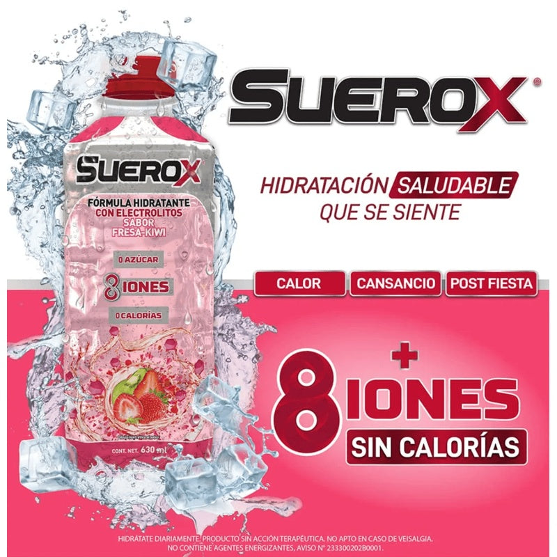 Suerox Fresa-Kiwi 630 Ml Solución