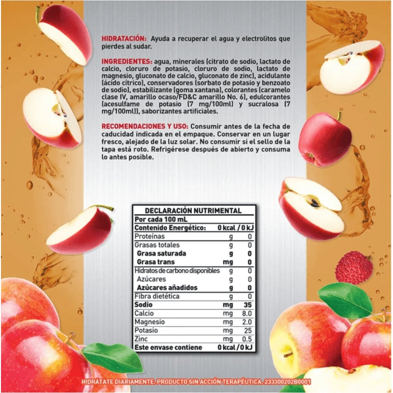Suerox Manzana 630 Ml Solución